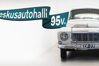 Keskusautohalli 95 vuotta