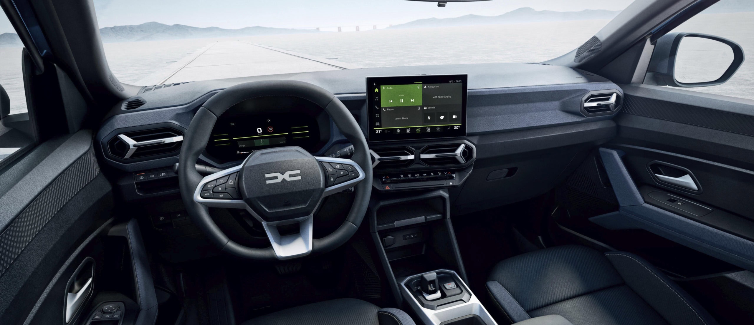 E2 EXPRESSION VERSION - E2 EXPRESSION TEXTILE TRIM WITH STEEL GREY DECO PARTS - AUTOMATIC GEARBOX - 10-INCH SCREEN - MEDIA DISPLAY